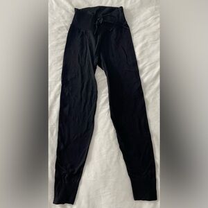 Active USA Women's Black High-Waisted Leggings